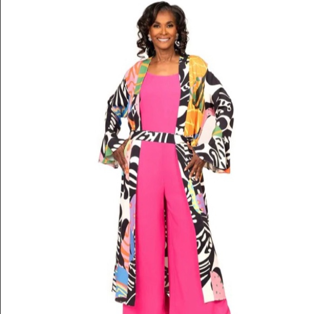 Bam Bam 2 Piece Jumpsuit - Floral and Pink